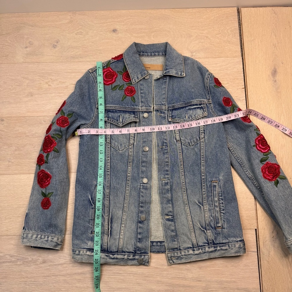 Grlfrnd Daria Oversized Denim Jacket - Picture 8 of 9